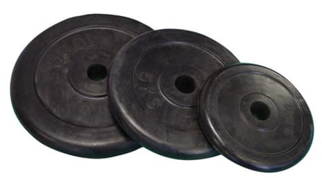 Gumirani teg za šipku f30 2.5KG par WRRP1