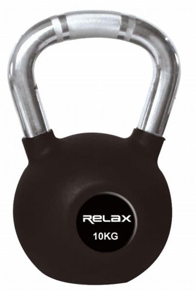 Kettlebel liveni 10kg hrom RX KETT-10HR