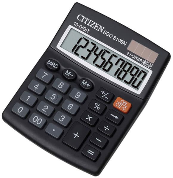 Citizen kalkulator 10 cifara SDC-810BN 05DGC810