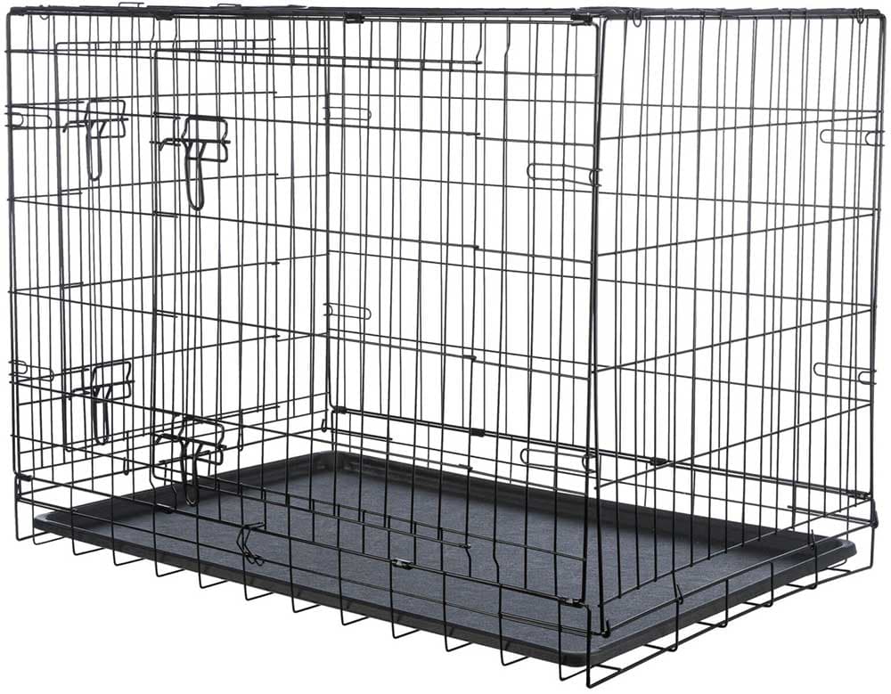Žičani kavez za psa 64x54x48cm veličina S crni Trixie 39301