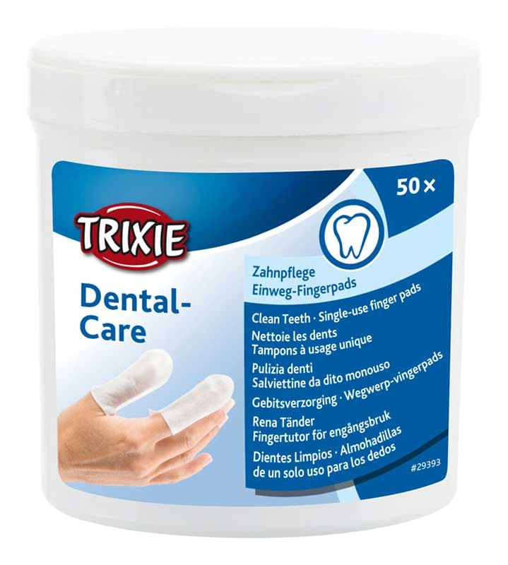 Naprstak za higijenu usta psa ili mačke 50 komada Trixie 29393