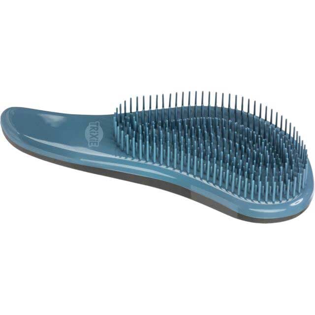 Meka četka za negu krzna psa 19cm plava Trixie 24155