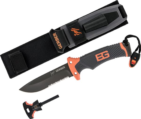 Bear Grylls ULTIMATE Gerber nož sa fiksnim sečivom i kremenom 31000751 033572