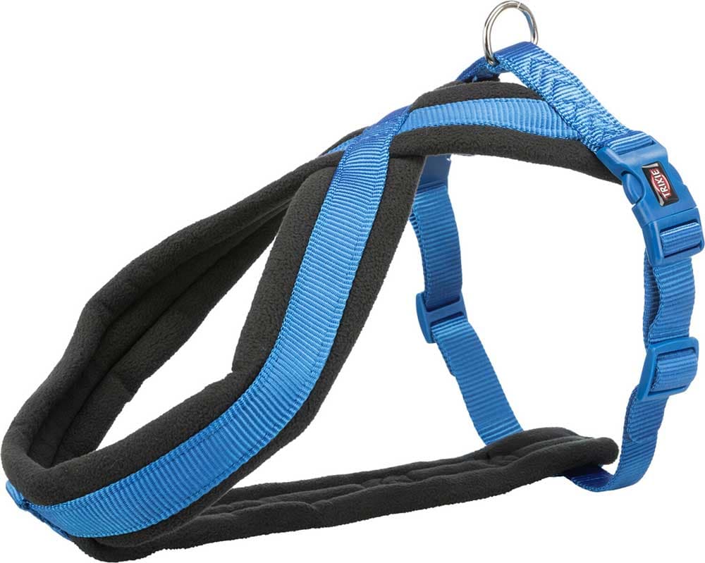 Am za psa - Pojas za šetnju Trixie Premium Touring royal blue veličina M-L 204002
