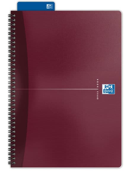 Sveska Oxford Office Essentials A4+ linije Plum 06XO132