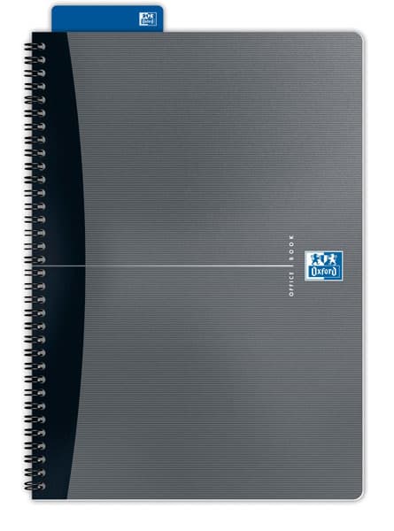 Sveska Oxford Office Essentials A4 kvadratići 06XO141 Grey