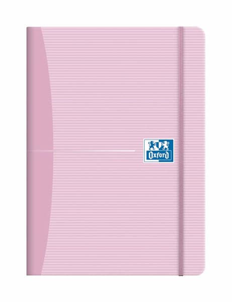 Sveska Oxford Office Signature for women A5 kvadratići 06XO851 Lipstick