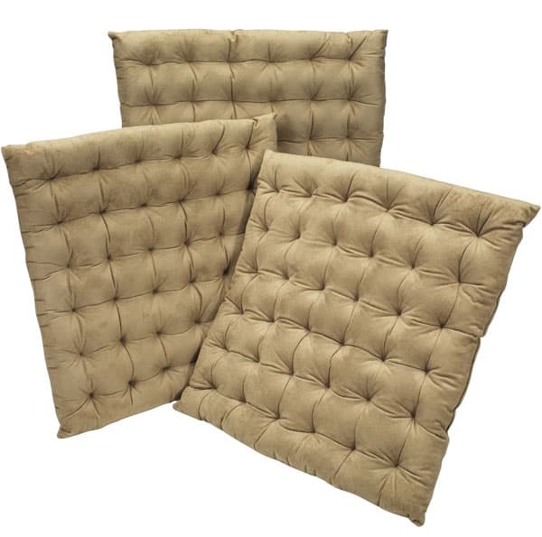 Jastuk za stolice ANDREA 43x43x5 braon 4 komada