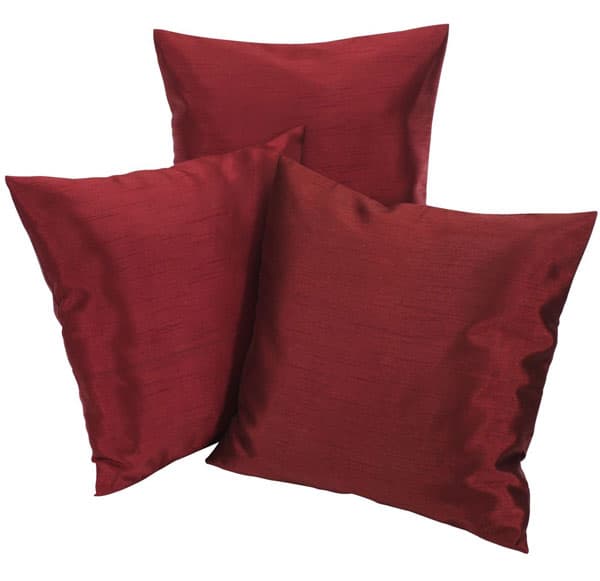 Ukrasna jastučnica (bez jastuka) Amica 40x40 bordo 2 komada