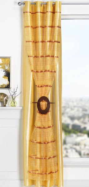 Zavesa TARA 140x245cm zlatna
