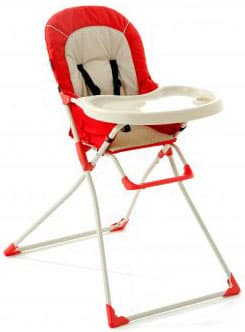 Hauck Visoka stolica za bebe Mac baby red 5300028