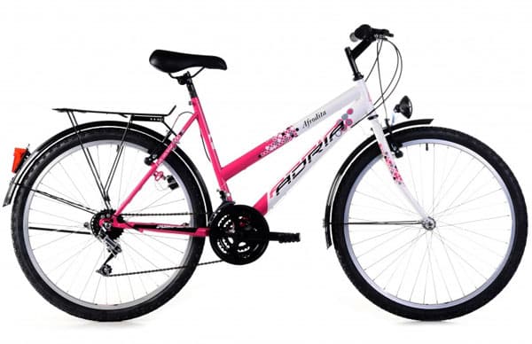 City Bike CTB Afrodita 26/18HT belo-pink 905227-19