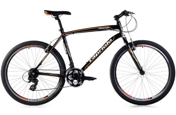 Mountain Bike MTB Monitor Man 26/21 Al crna-oranž 905563-22