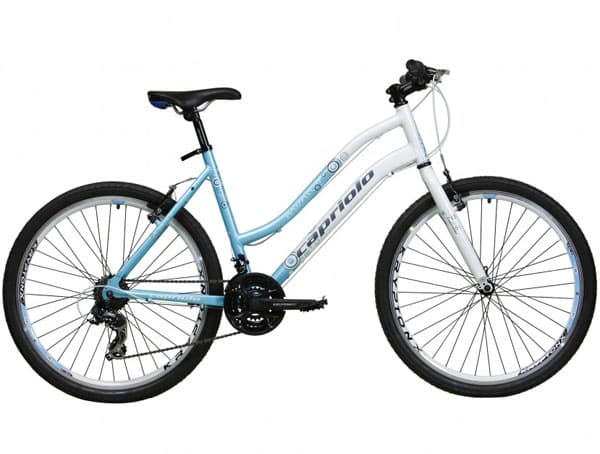 Mountain Bike MTB Monitor Lady 26/21 Al bela-plava 905571-19