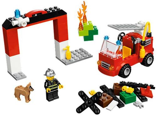 LEGO® Bricks and More Kocke - Moja prva LEGO® Vatrogasna stanica LE10661