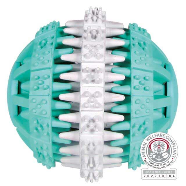 Trixie Igračka za pse Gumena lopta 7cm Denta Fun 32942