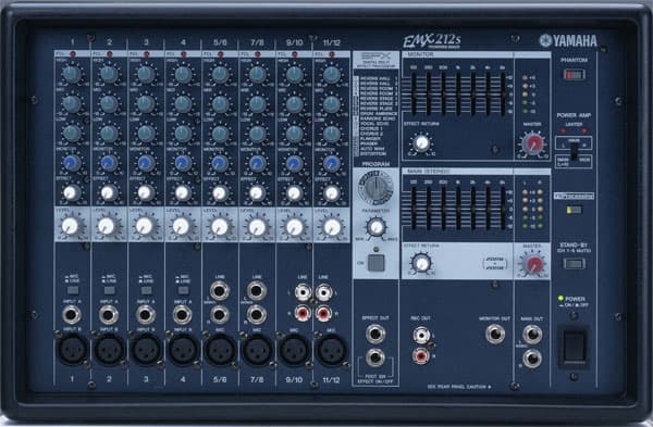 Mikseta Yamaha EMX212S powered mixer 17244