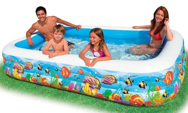 Porodični Bazen Intex 58485 - 305 x 183 cm Tropical Reef