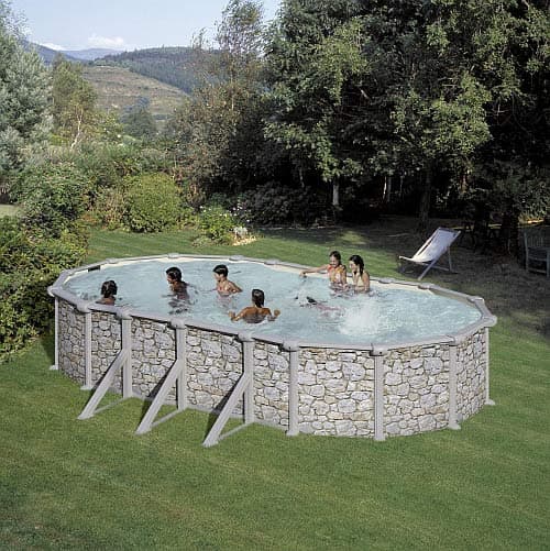 Montažni Ukopni Bazen PontAqua Rock 6.1 x 3.75 x 1.2 m