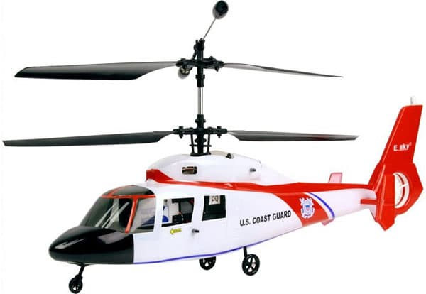Helikopter na daljinsko upravljanje 2.4Ghz RTF Dauphin beli