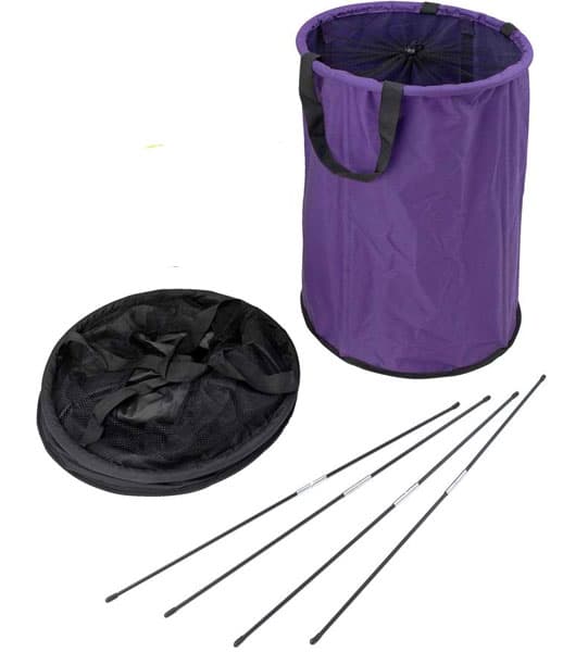Pop-Up korpa za veš Ø40xV60cm ljubičasta