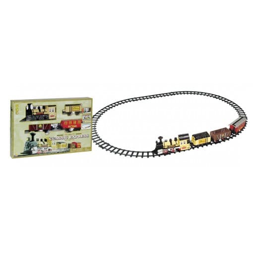 Goldlok voz na baterije Western Express sa 3 vagona 9669