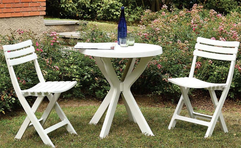 Plastični Baštenski Set Sklopiv Special - 2 x stolica + sto