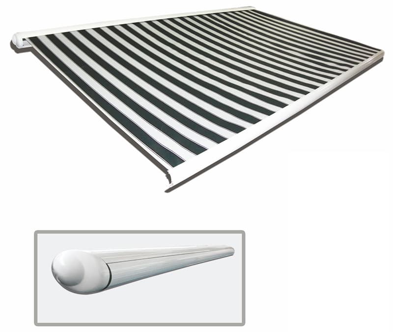 Tenda za terasu i dvorište 3x2.5 m daljinski kaseta Poliester Aluminijum  32-376