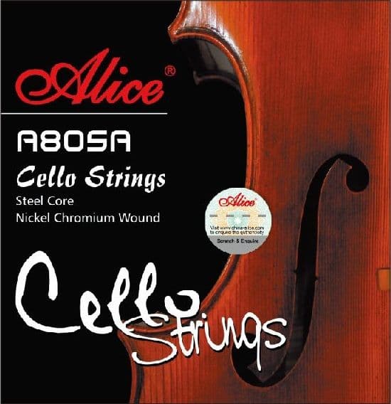 Set žica za violončelo Alice A805 A 4/4