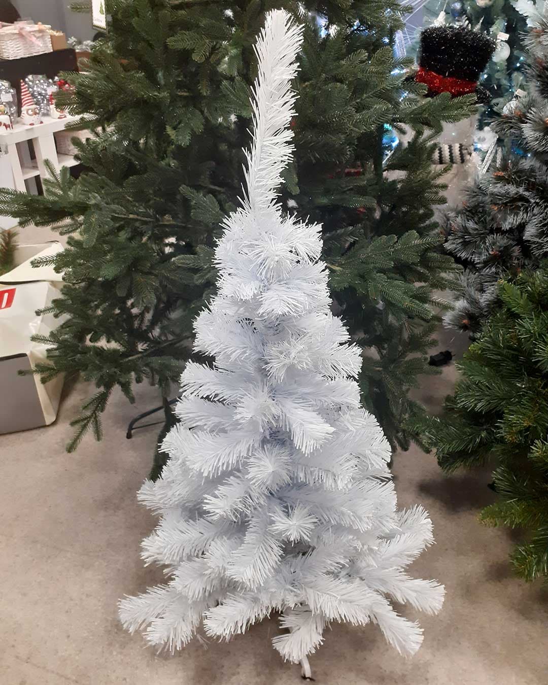 Bela Novogodišnja Jelka Garibaldi 120 cm