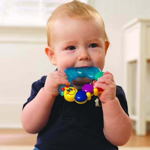Baby Einstein by Bright Starts Zvečka i bebi glodalica Gusenica