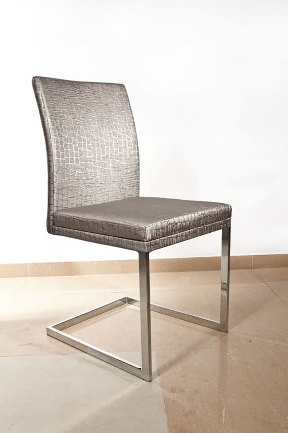 Trpezarijska Stolica Skin Brown