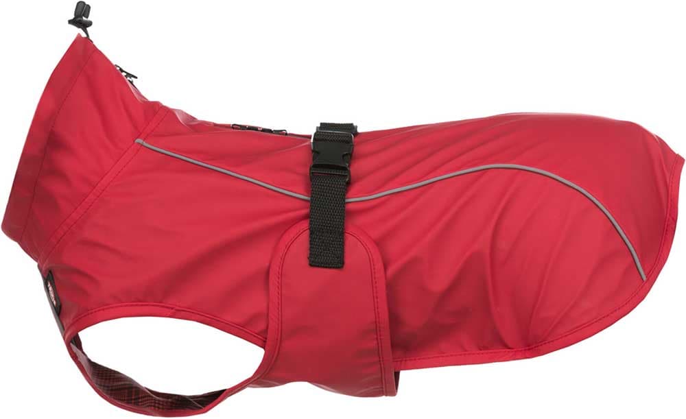 Kišni mantil za pse Vimy Red leđa 55cm Trixie 680226