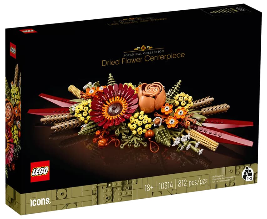 LEGO® Icons Kocke Ukras od suvog cveća 10314