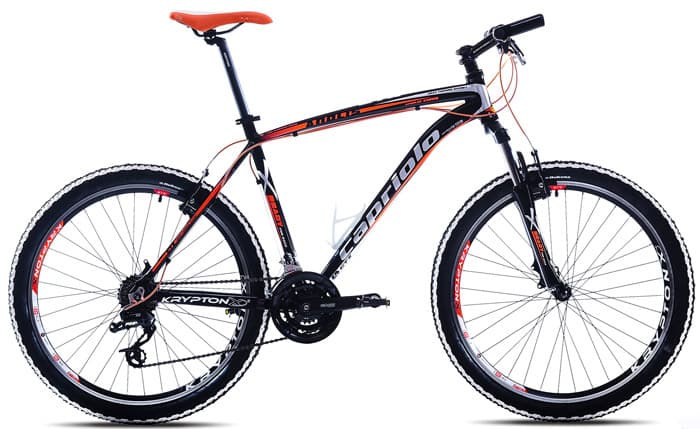 Bicikl Capriolo Anolis 26/21AL crno oranž 913491-20
