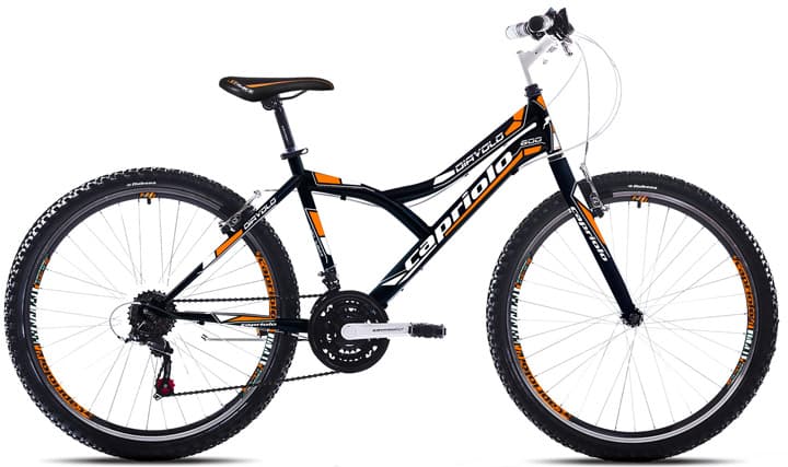 Bicikl Capriolo Diavolo 600 26/18HT oranž crna 914317-19