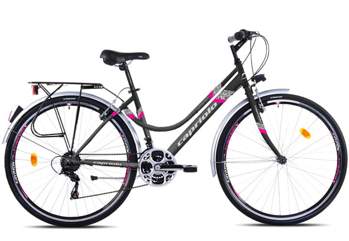 Bicikl Capriolo Sunrise Tour Lady 28/18HT pink grafit 915591-19