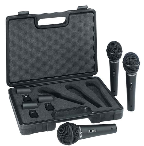 Behringer XM1800 - Tri žična mikrofona u kompletu