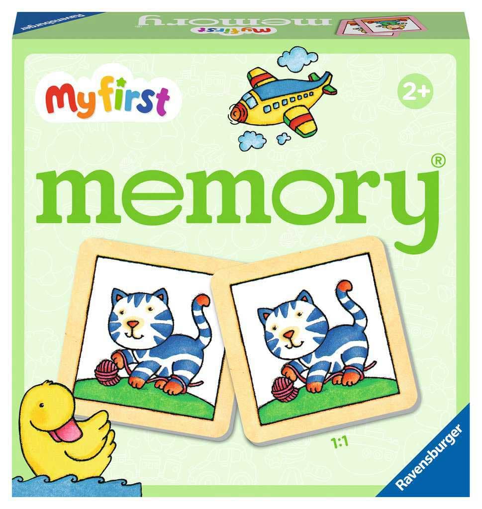 Moja prva društvena igra Memorije Omiljene stvari Ravensburger 20877