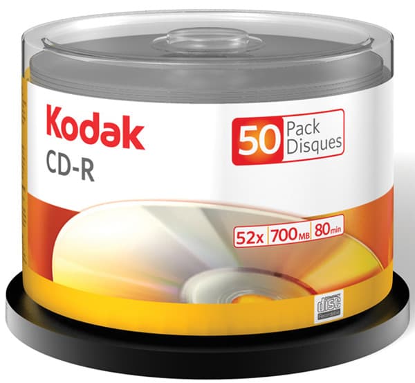 Kodak CD-R 80 50 diskova na štapu 3936174