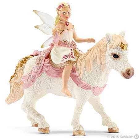 Schleich Bayala - Vila ljiljana na poniju 70501