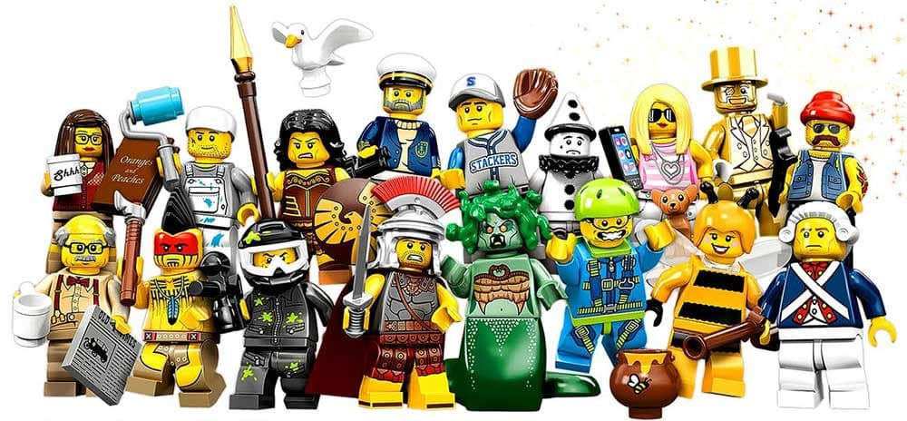 LEGO® kocke Minifigure serija 10 LE71001