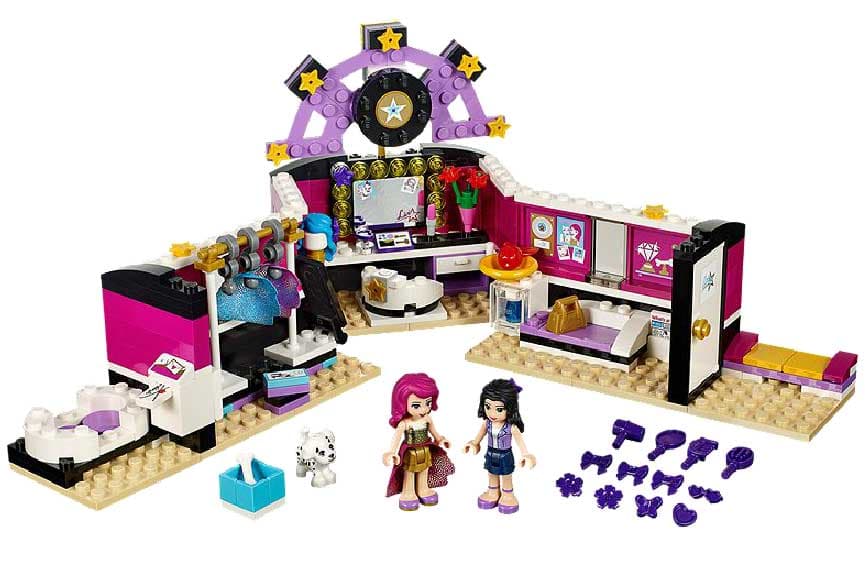 LEGO® FRIENDS kocke Ema - Garderoba pop zvezde LE41104