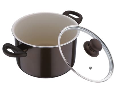 Bergner Keramička šerpa sa poklopcem 4.8l Bellini BG-6998