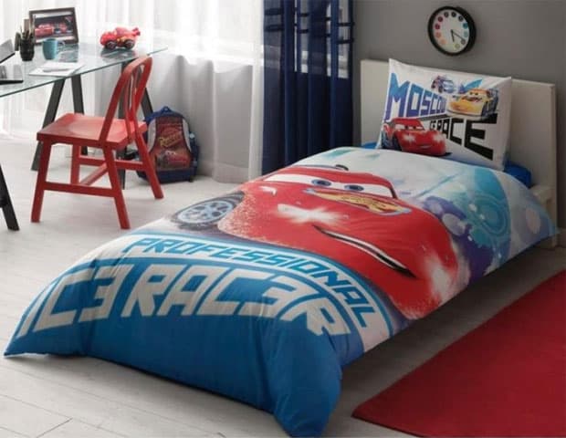 Dečija posteljina Disney Cars Ice Racers