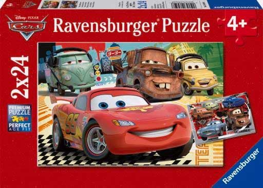 Ravensburger puzzle Dečije puzle - 2x24 - Disney - PIXAR - Cars na okupu 2x24 dela RA08959