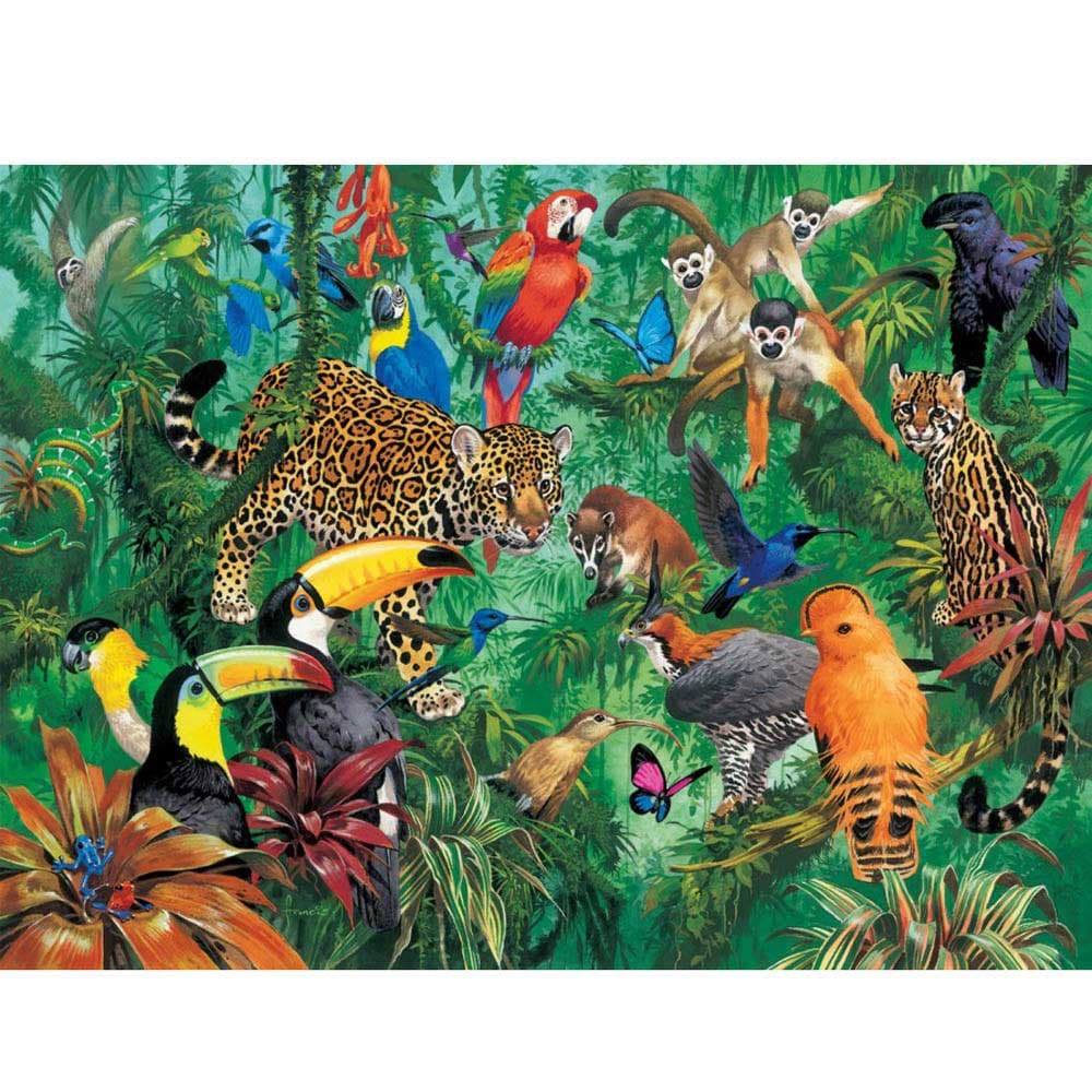 Ravensburger slagalica Džungla 300 delova 01-130030