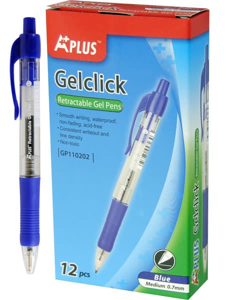 Gel roler GP110202 0,7 mm plava 12kom. 08RGB021E