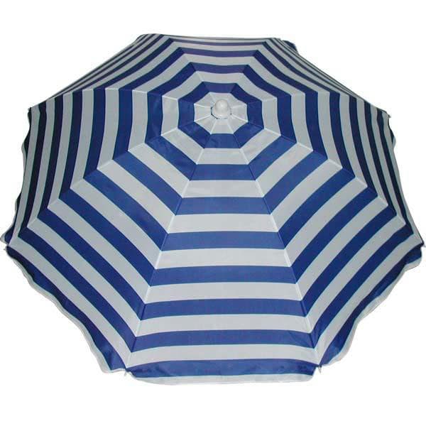 Suncobran na Pruge Plavo Beli - 180 cm - 15-181
