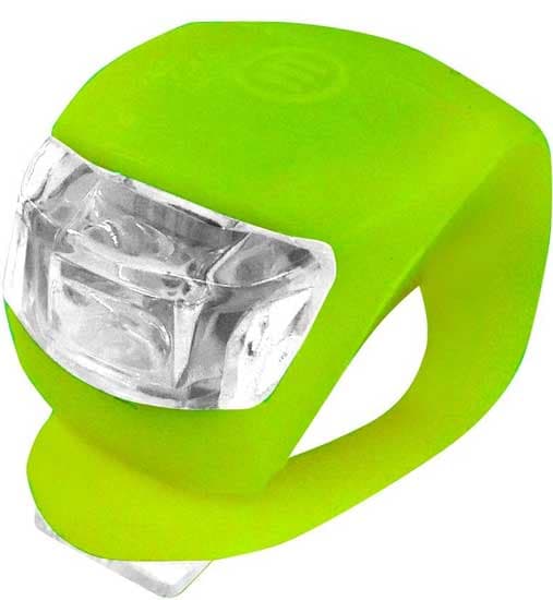 Prednja LED bljeskalica Svetlo za bicikl Xplorer zelena 6231